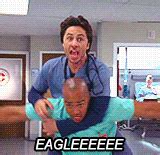 scrubs eagle gif|More.